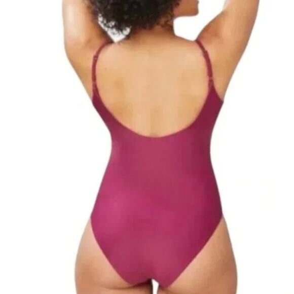 NEW Andie The Santorini one piece in PLUM size SMALL - Picture 7 of 7
